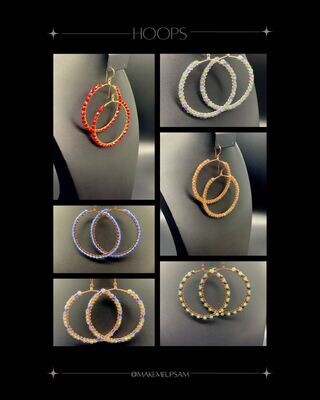 Wire Wrapped Earrings