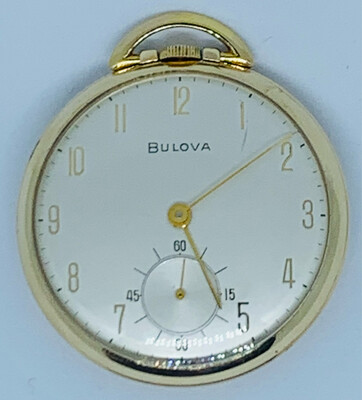 Bulova Pocket Watch.