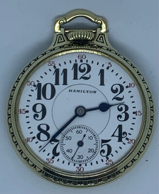 Hamilton 992 Railroad Grade Pocket Watch