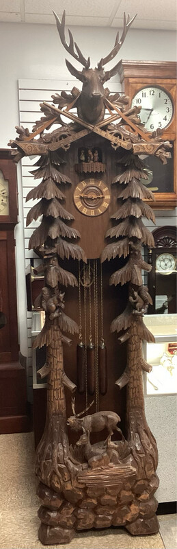Cuckoo Grandfather Clock