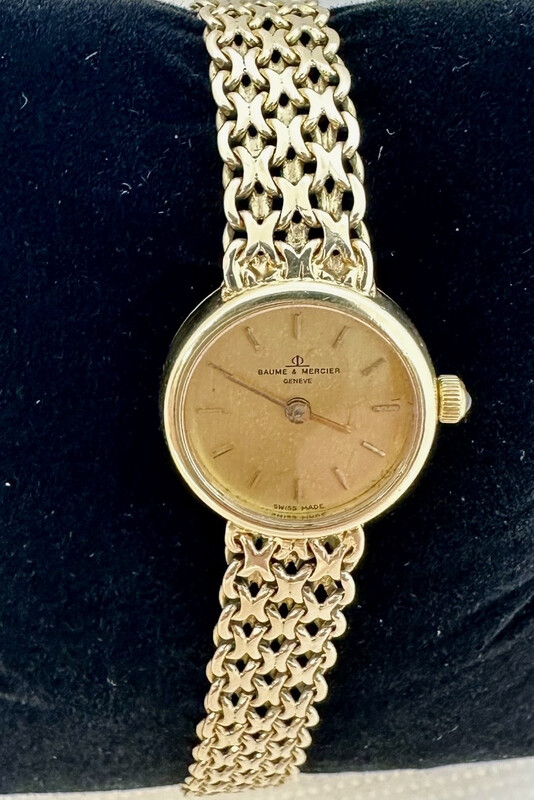 Baume & Mercier Ladies Watch 14k Gold