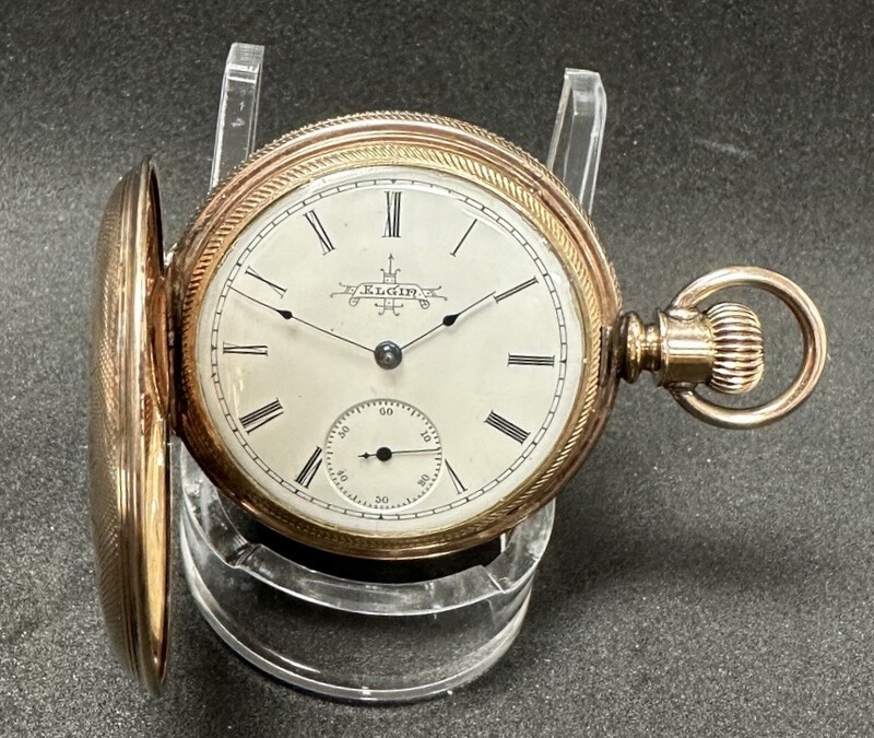 Illinois Pocket Watch Size 6 Hunting Case.
