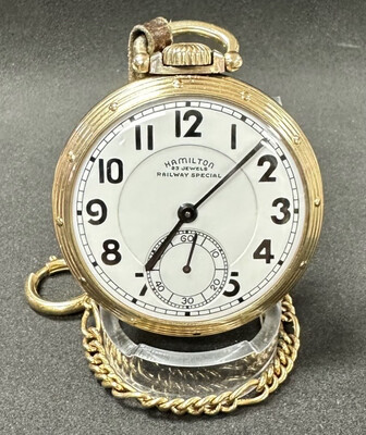 Hamilton 950B. Railroad Grade Pocket Watch. Size 16.