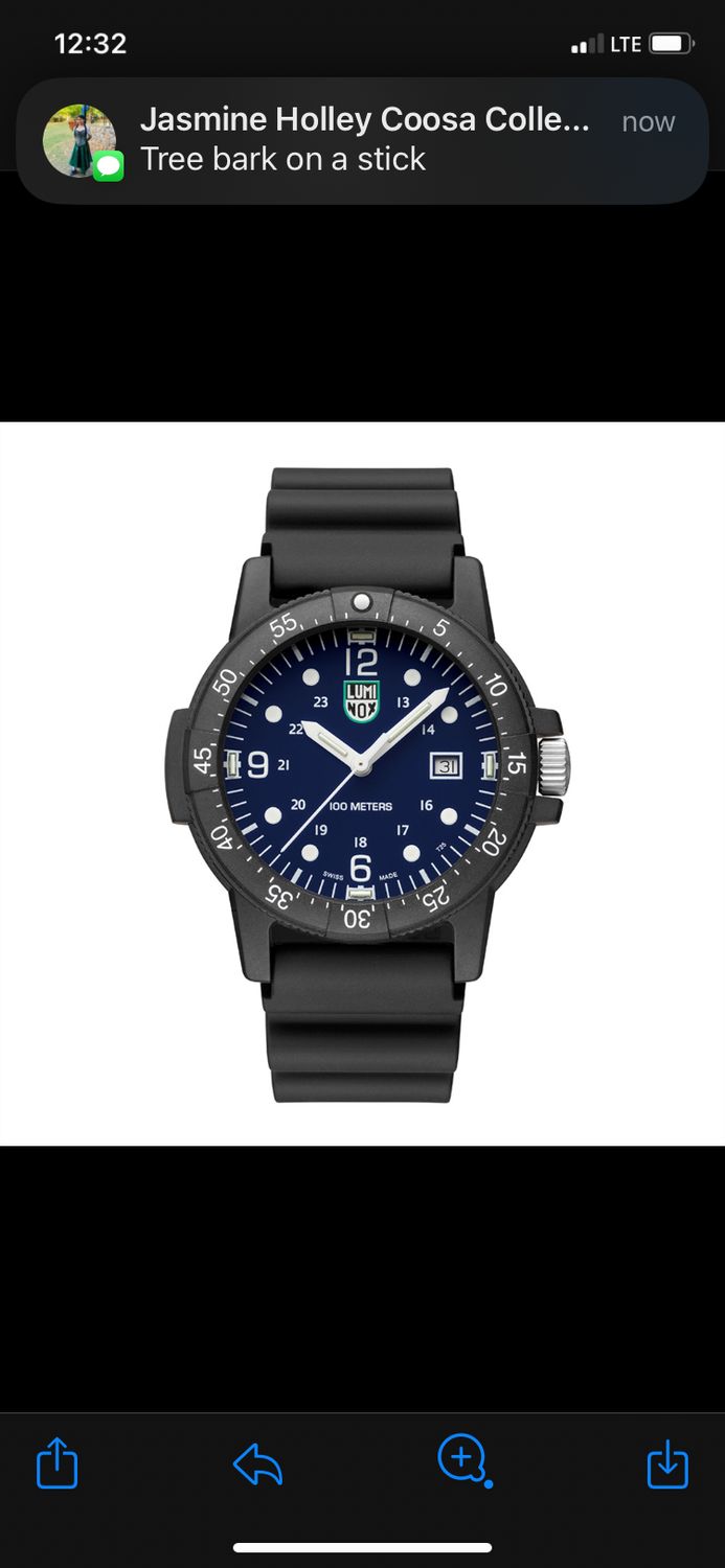 X2.2003 Lite Collection BLUE/WHITE PU STRAP WITH WAVES