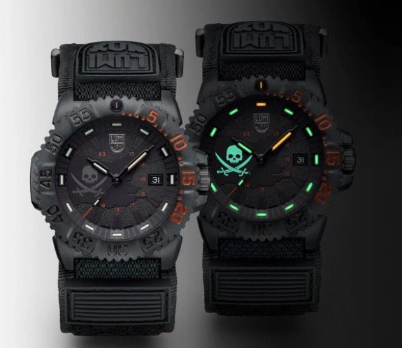 Navy SEAL 3050 Dive Watch, 44 mm, Pirate Watch Limited Edition SKU: XS.3051.PIR.LE
