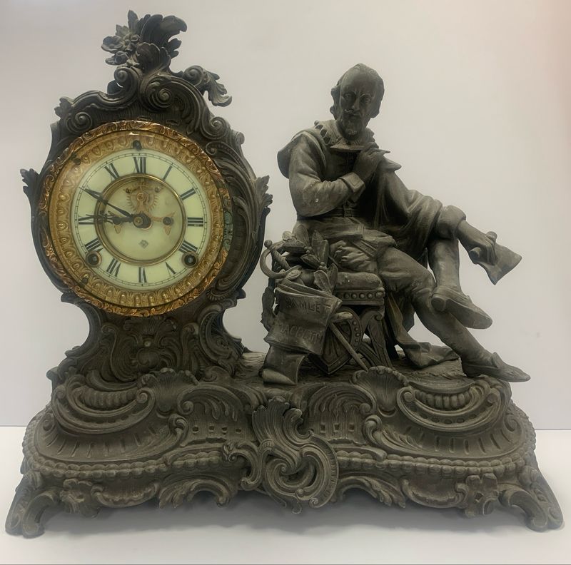 Ansonia 8 Day Macbeth Clock