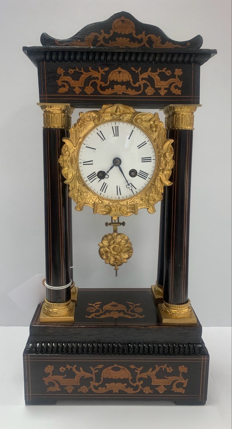 French 4 Column Clock