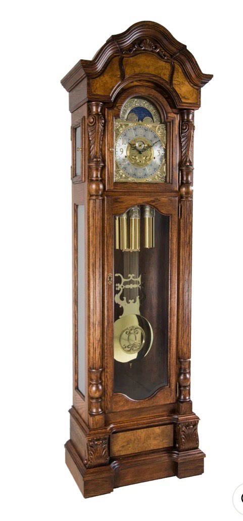 Anstead Grandfather Clock By Hermle