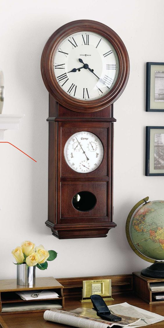 Lawyer II Wall Clock 620249 By Howard Miller Lawyer II Wall Clock 620249 By Howard Miller