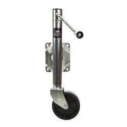 Trailer Tongue Jack; Manual A-Frame Round Side Wind