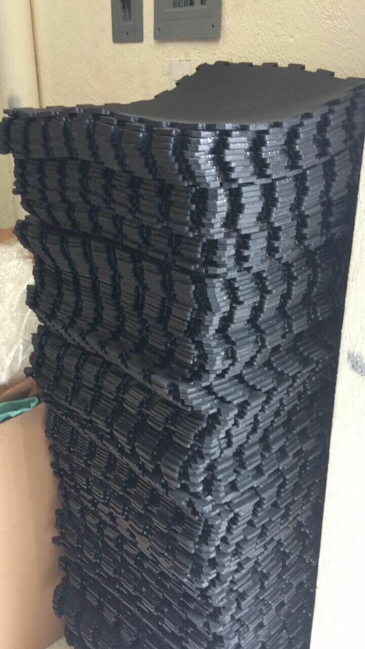 Piso de goma