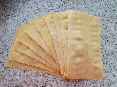 Lasagna sheets