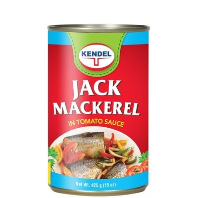 JACK MACKEREL IN TOMATO
SAUCE  - 425G