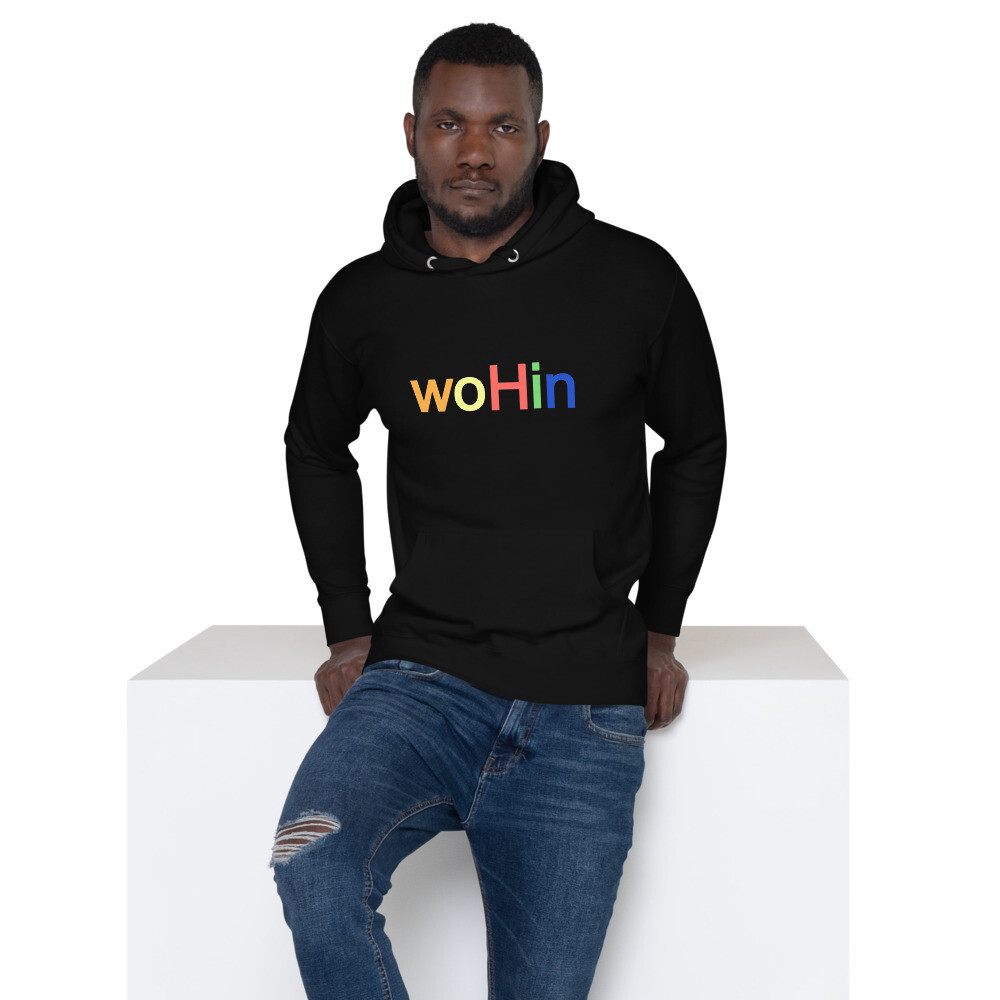 woHin colorful hoodie