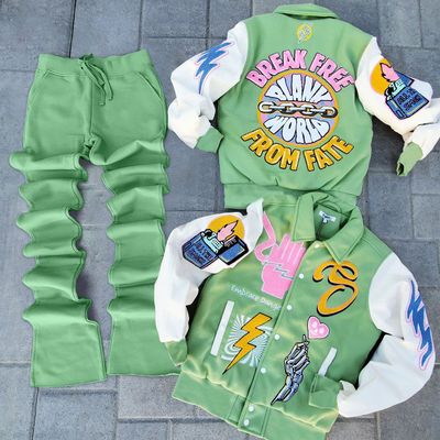 Men’s Sporty Colorful Jogging Set