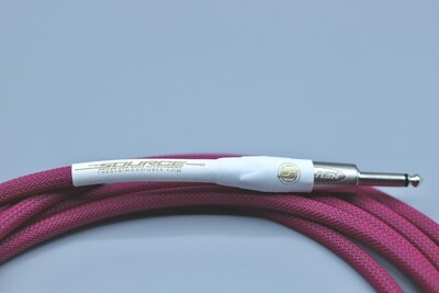 The Source Ultra Low Capacitance Premium Guitar Cable (HOT PINK)