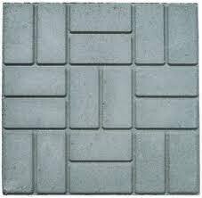 Patio Stone 24"x24" Brick Impression