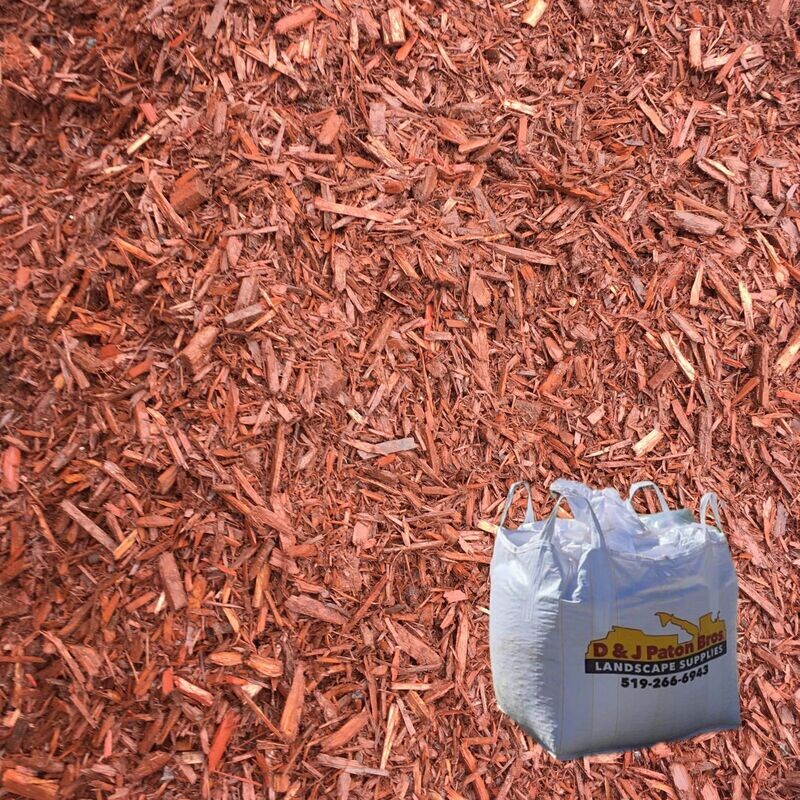 Red Mulch Bulk Bag