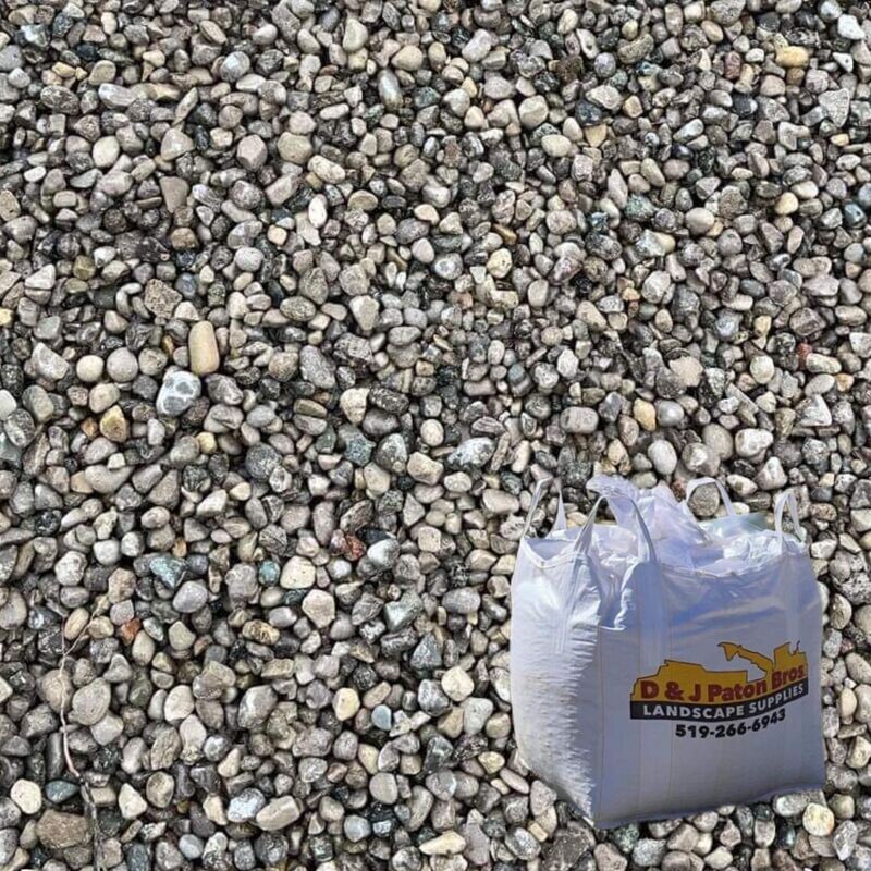 3/4" Round Stone Bulk Bag