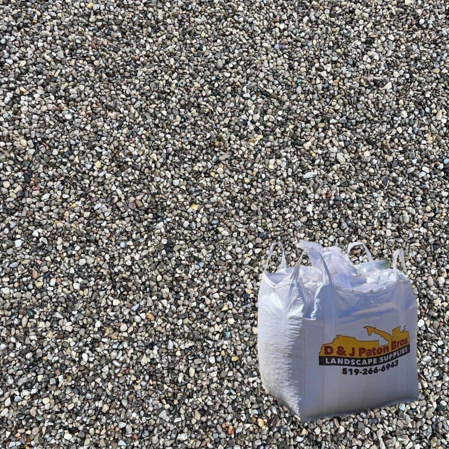 Pea Stone Bulk Bag Pea Stone Bulk Bag