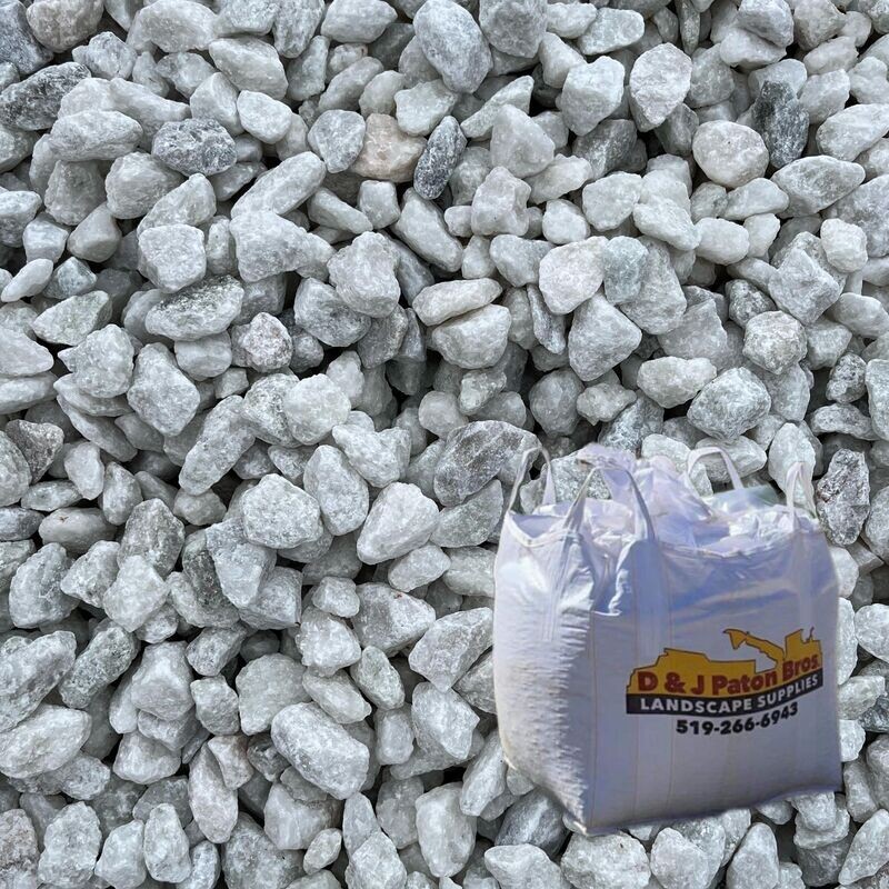 White Marble Bulk Bag