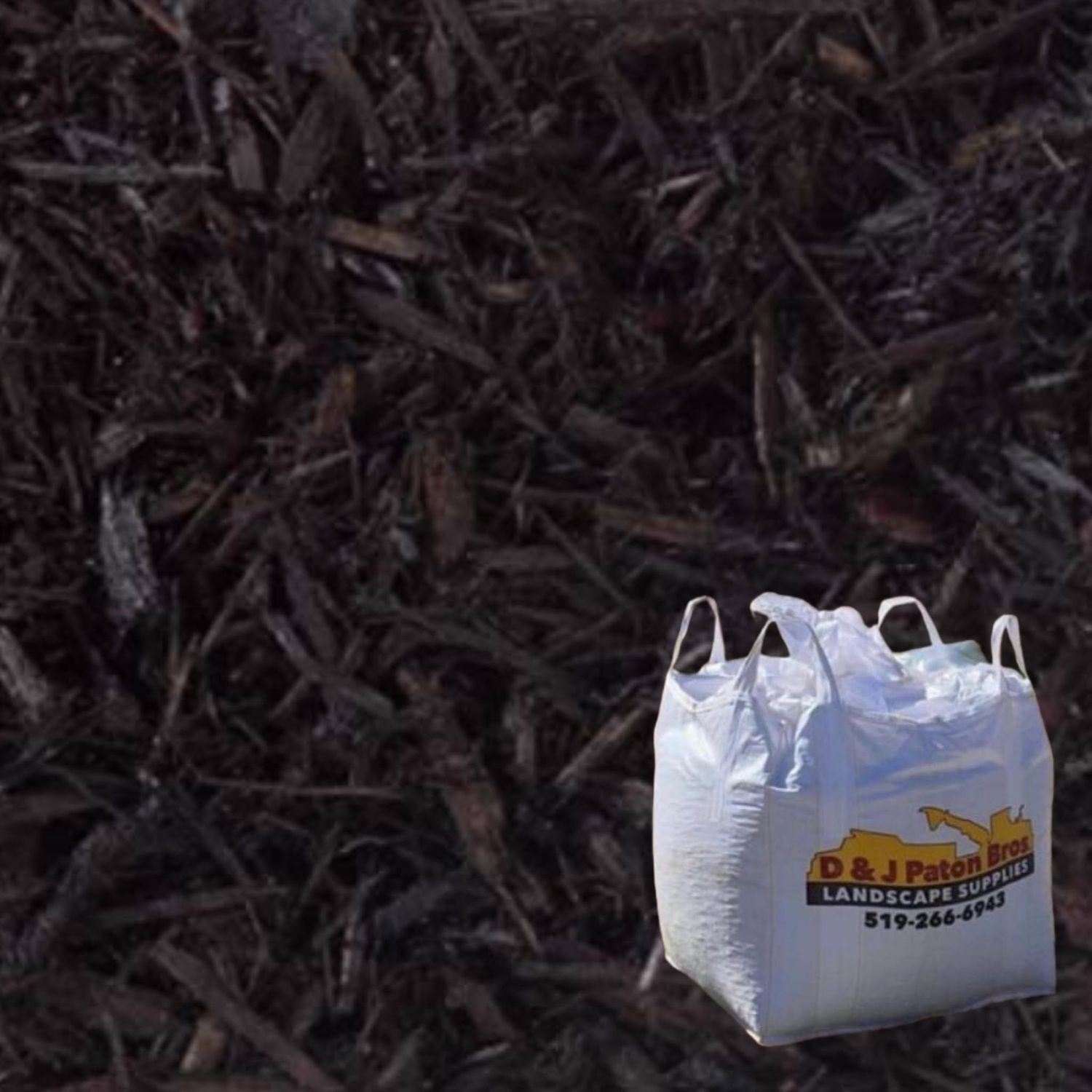 Black Beauty Mulch Bulk Bag