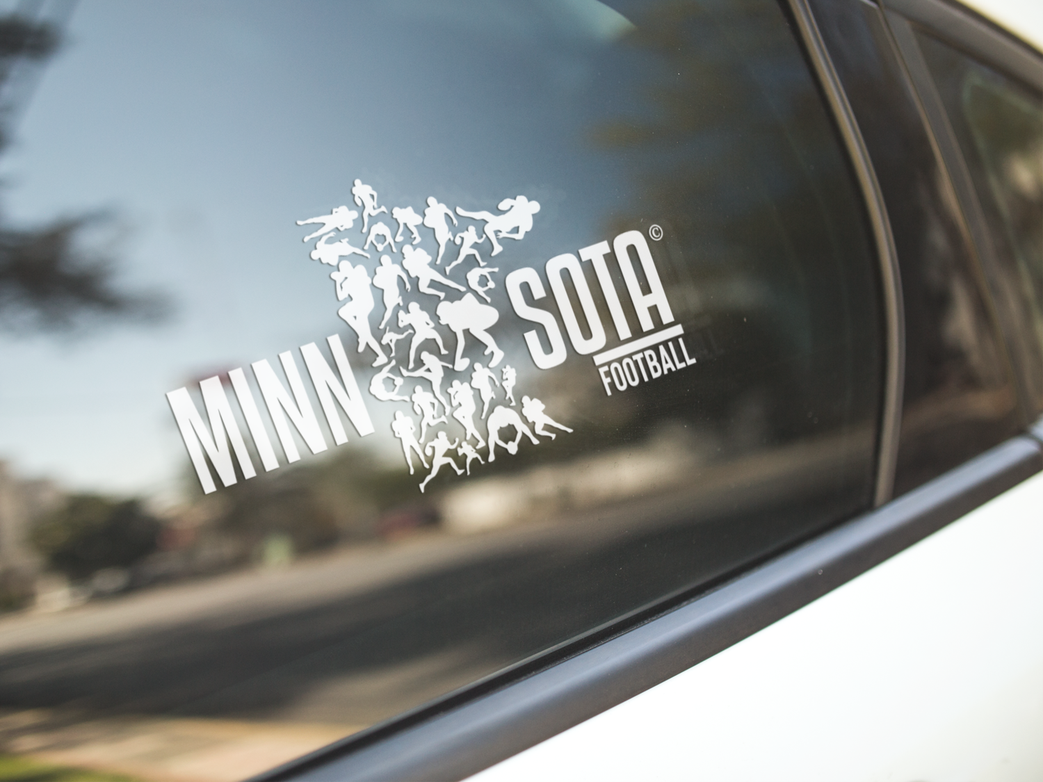 Stick 'EM Up - Football Trans. Sticker Stick 'EM Up - Football Trans. Sticker
