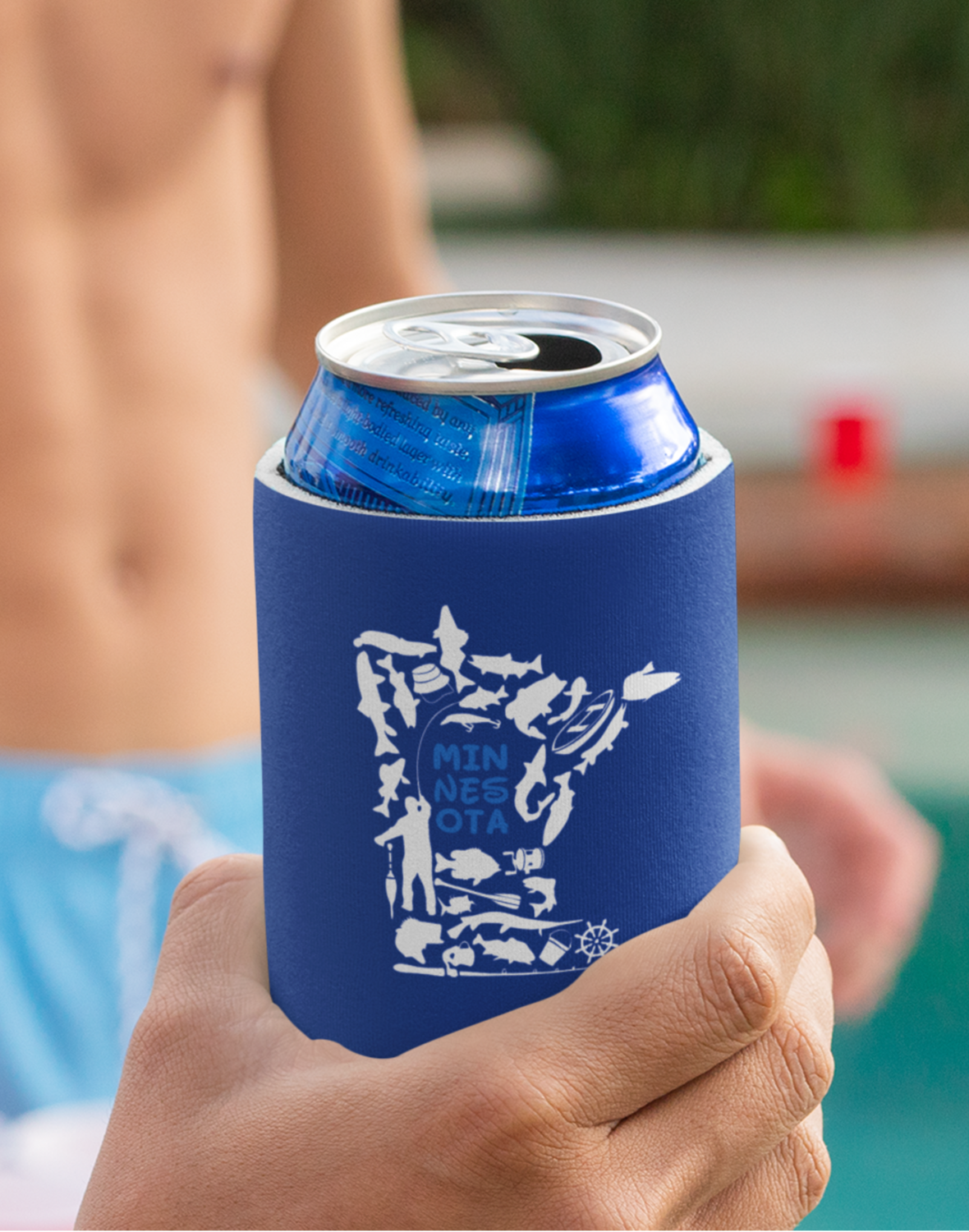 MN Fishing Koozie MN Fishing Koozie