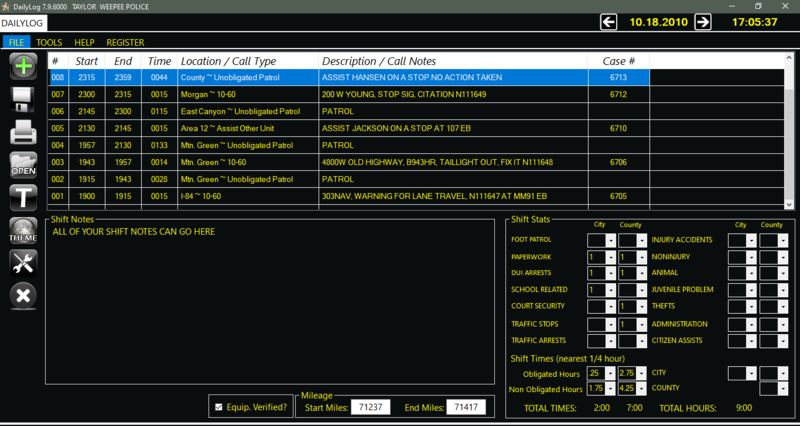 DailyLog Two License