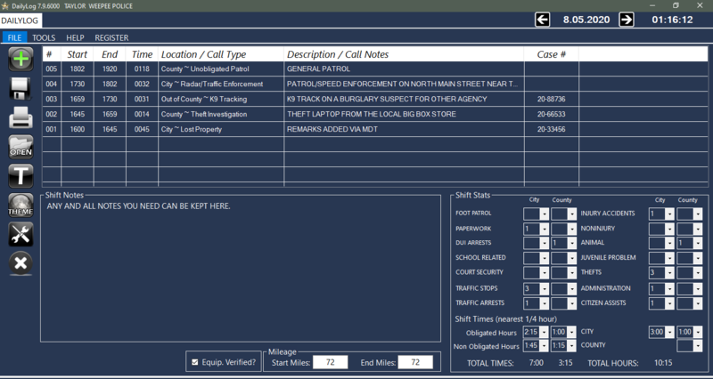 DailyLog Six License