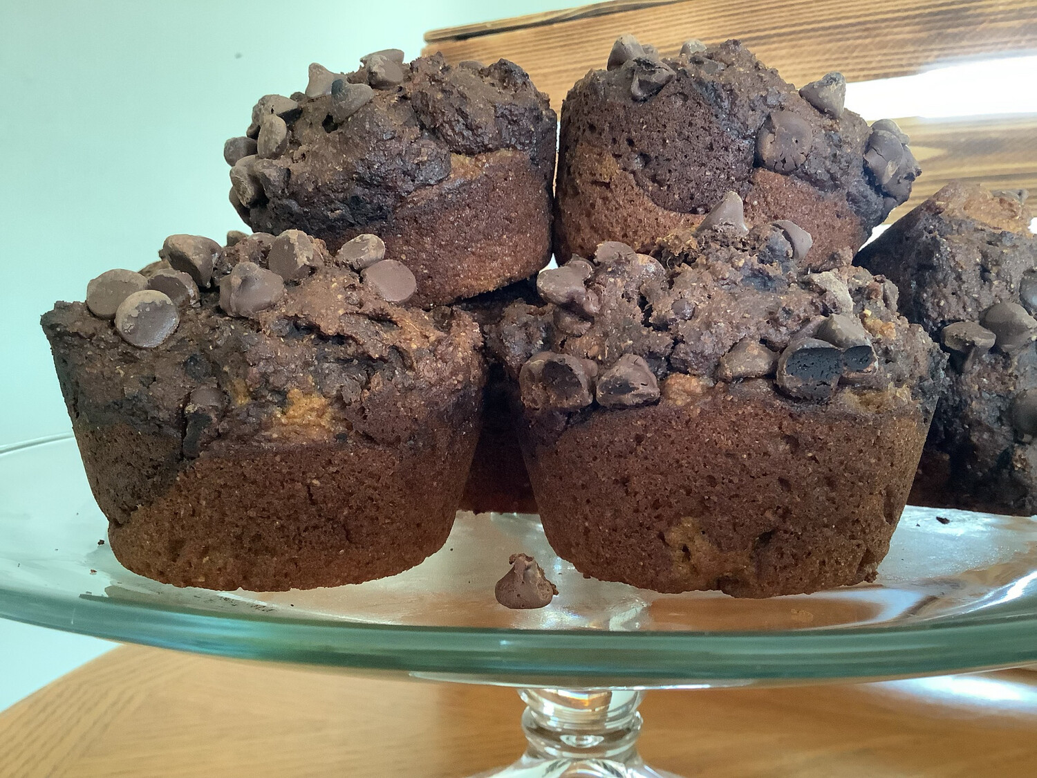 Chocolate Pumpkin Muffins