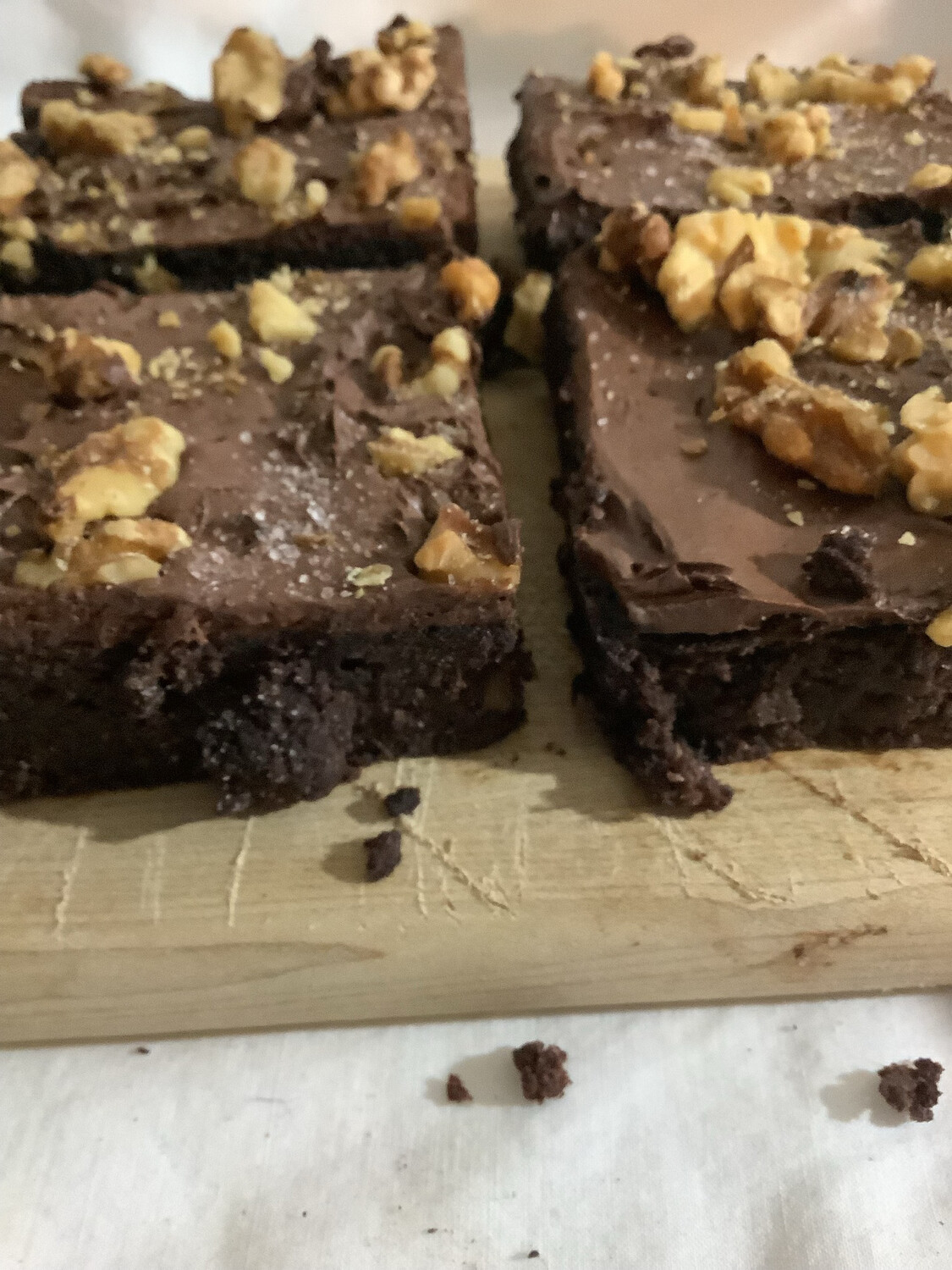 Almond Date Brownies