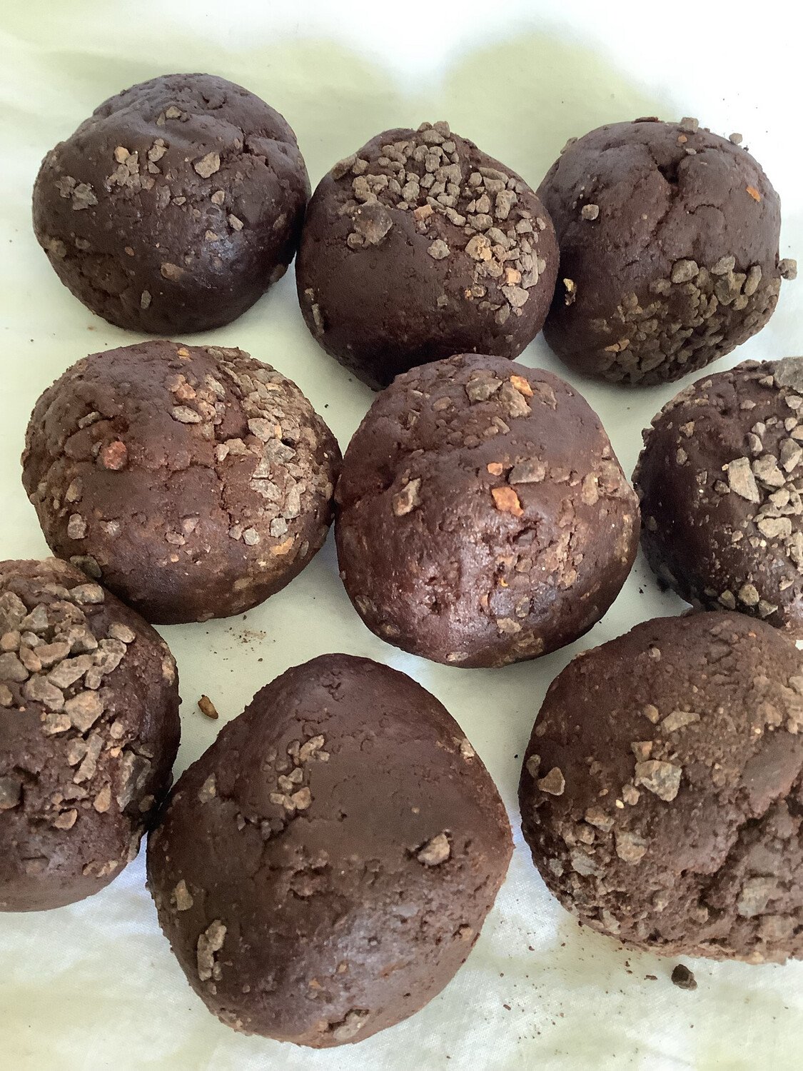 Espresso Almond Brownie Bites