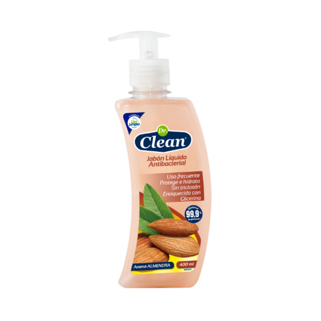 Jabón Líquido Antibacterial Dr. Clean 400 ml