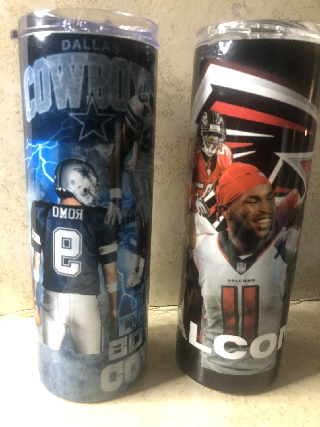 20 Oz Stainless Steel Skinny Tumblers