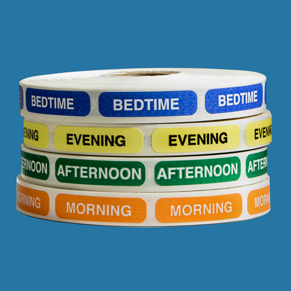 SureMed 31-Day Multi-Med Labels - (4 Rolls) 100 Labels Per Roll