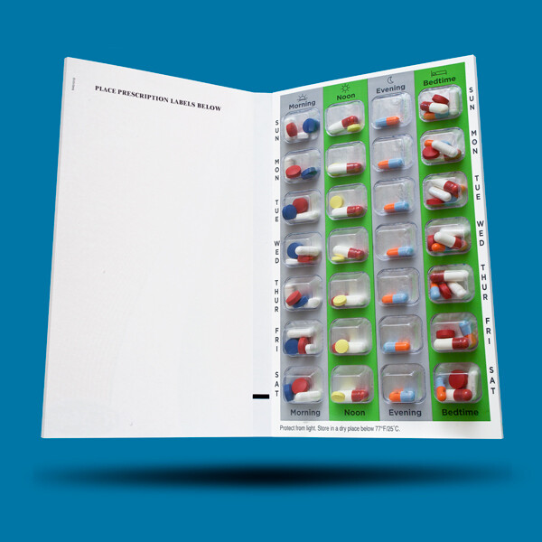 SureMed 7-Day Multi-Med Blister Card - 6 Month Supply of Cards