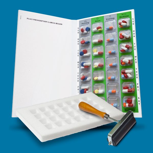 SureMed 7-Day Multi-Med Starter Kit - 6 Month Supply of Cards