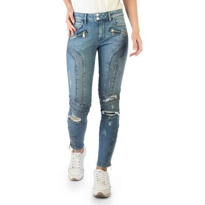 Tommy Hilfiger Womens Button Zip Jeans