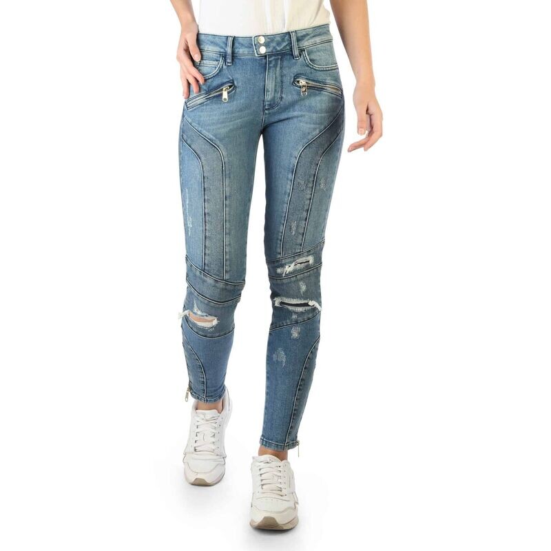 Tommy Hilfiger Womens Button Zip Jeans