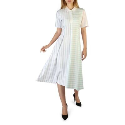 Tommy Hilfiger White Striped Dress