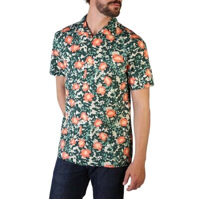 Tommy Hilfiger Mens Short Sleeve Floral Shirt