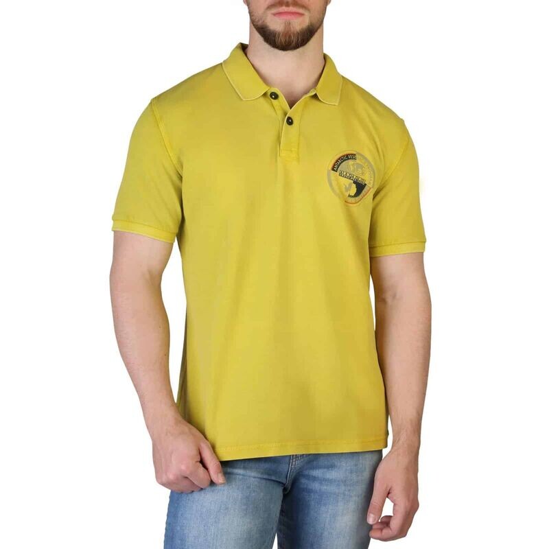 Napapijri Mens Yellow Polo