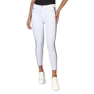 Tommy Hilfiger Womens White Jeans