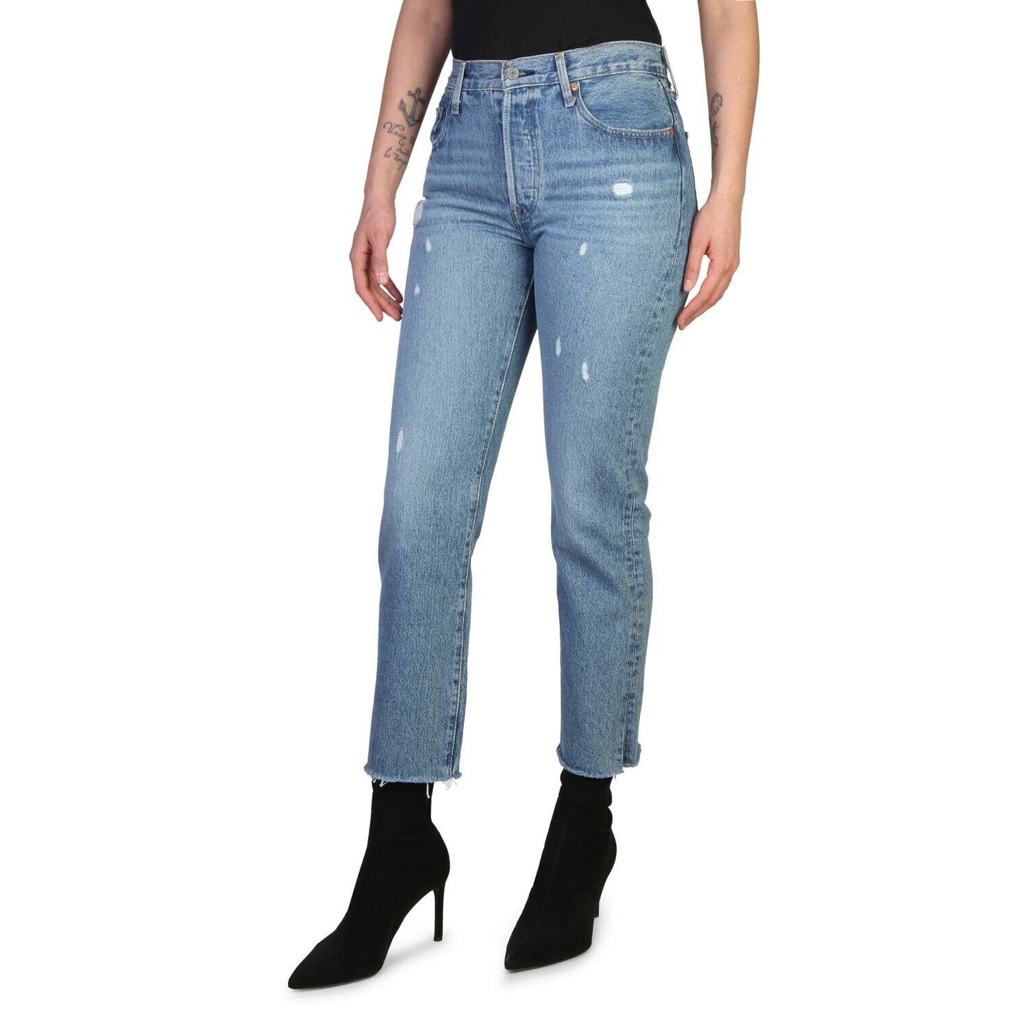 Levis 501 Crop Jeans
