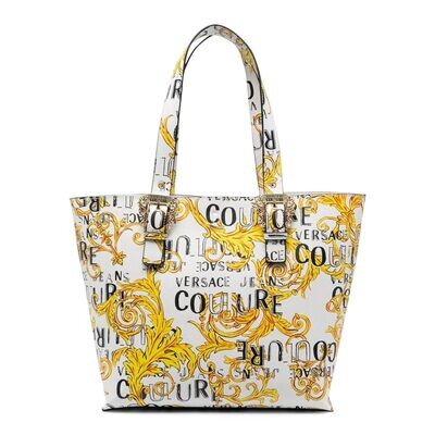 Versace Jeans Patterned Shopping Bag