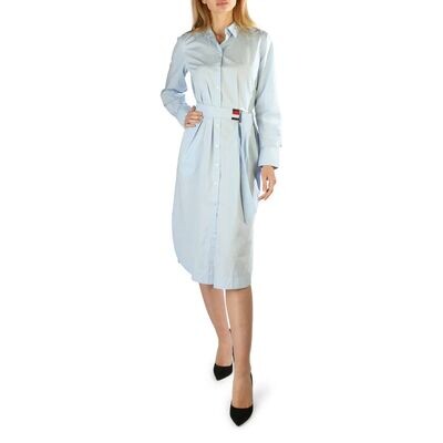 Tommy Hilfiger Womens Light Blue Dress