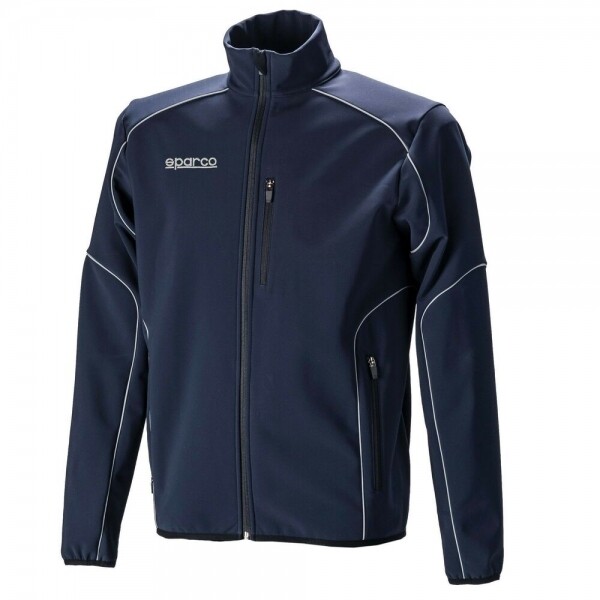 Windcheater Jacket Sparco S02404BM2M Navy Blue M