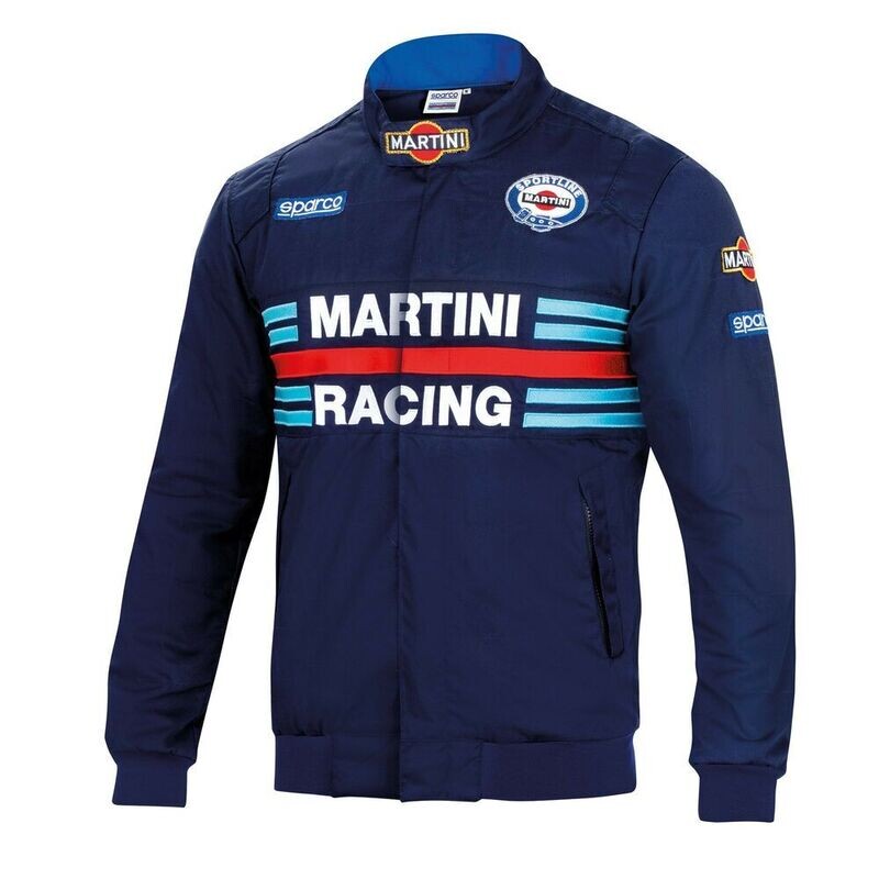 Jacket Sparco Martini Racing L Navy Blue