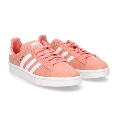 Womens Adidas Campus Pink Trainers
